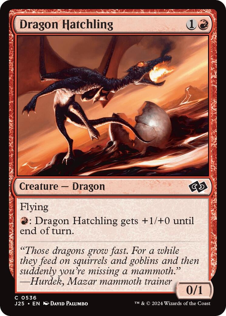 Image for Dragon Hatchling (536) - Magic: The Gathering