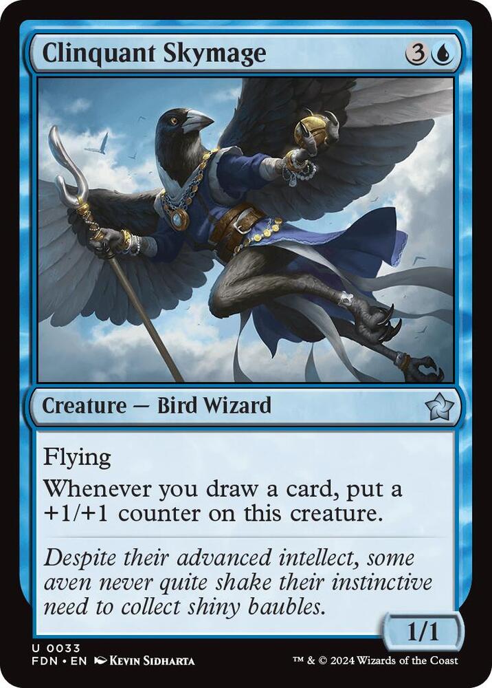 Image for Clinquant Skymage (33) - Magic: The Gathering