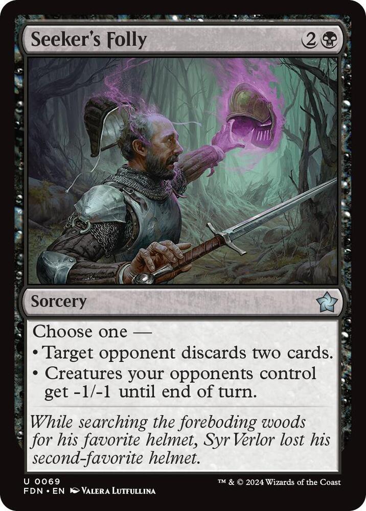 Image for Seeker's Folly (69) - Magic: The Gathering