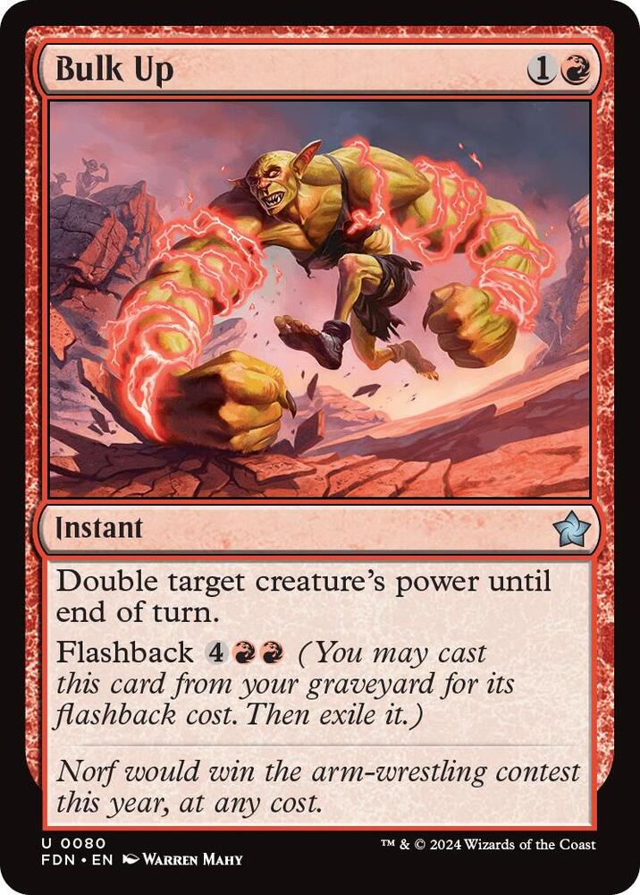 Image for Bulk Up (80) - Magic: The Gathering