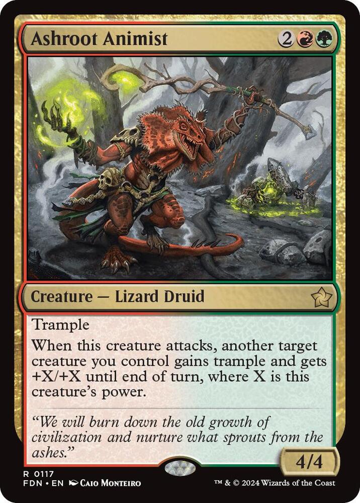 Image for Ashroot Animist (117) - Magic: The Gathering