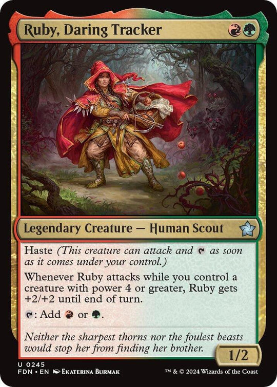 Image for Ruby, Daring Tracker (245) - Magic: The Gathering