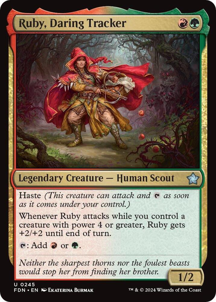 Image for Ruby, Daring Tracker (245) - Magic: The Gathering