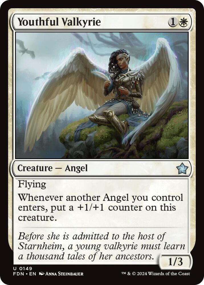 Image for Youthful Valkyrie (149) - Magic: The Gathering