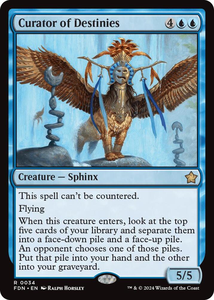 Image for Curator of Destinies (34) - Magic: The Gathering