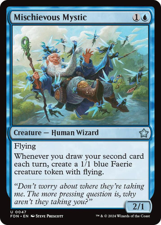 Image for Mischievous Mystic (47) - Magic: The Gathering