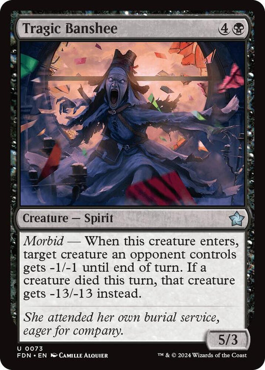 Image for Tragic Banshee (73) - Magic: The Gathering