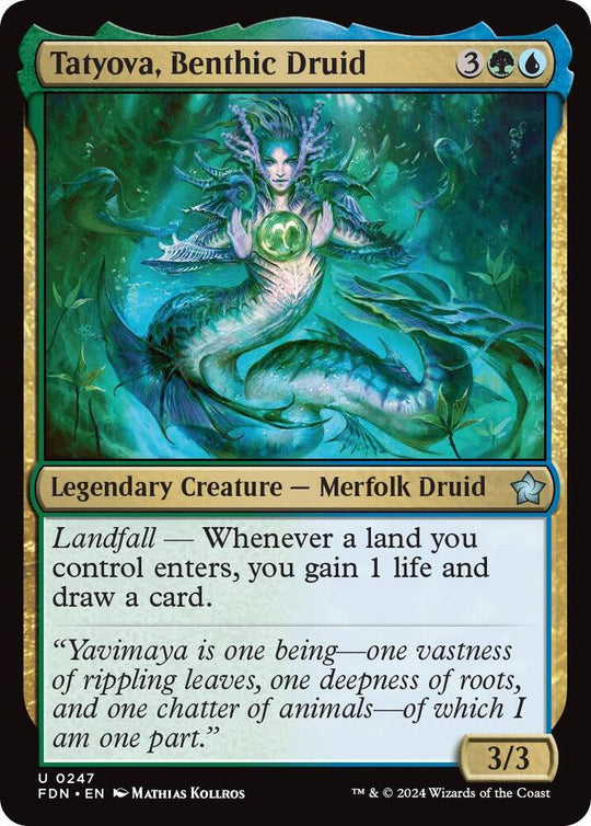 Image for Tatyova, Benthic Druid (247) - Magic: The Gathering
