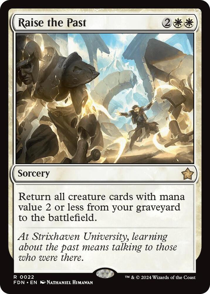 Image for Raise the Past (22) - Magic: The Gathering