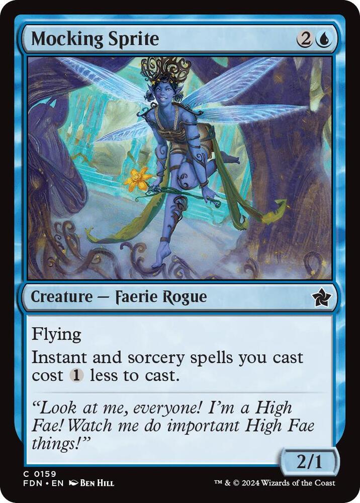 Image for Mocking Sprite (159) - Magic: The Gathering
