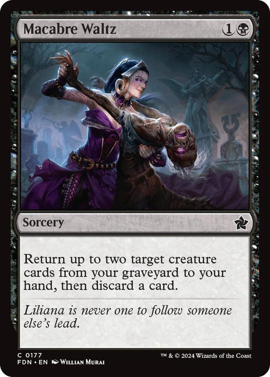 Image for Macabre Waltz (177) - Magic: The Gathering