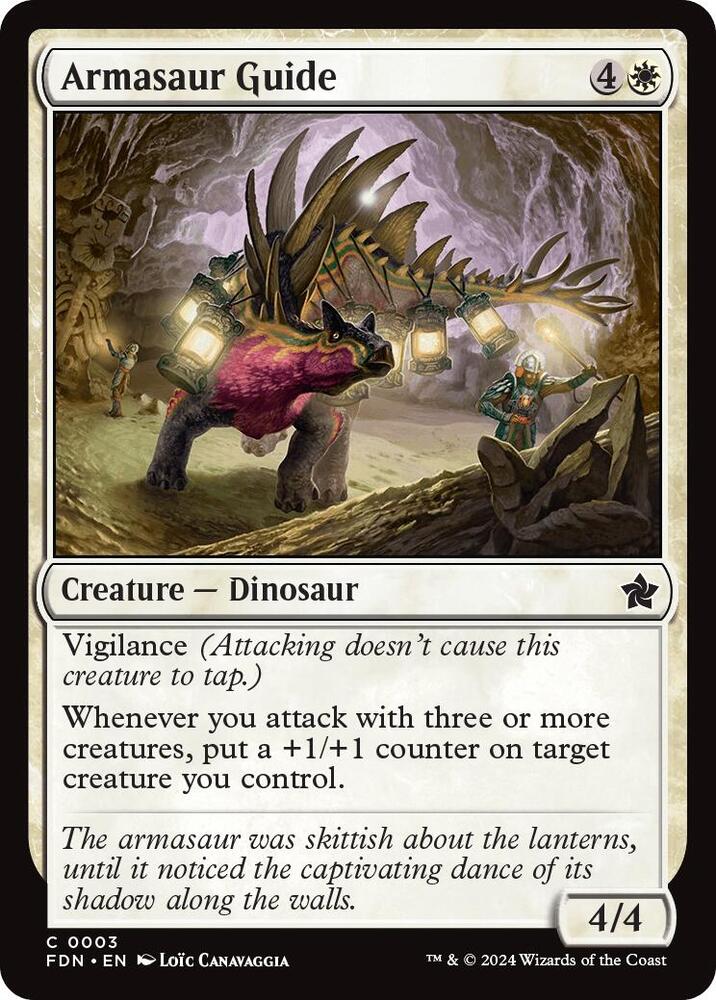 Image for Armasaur Guide (3) - Magic: The Gathering