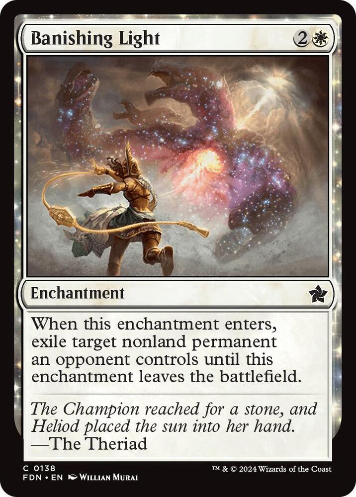 Image for Banishing Light (138) - Magic: The Gathering
