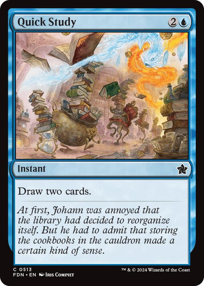 Image for Quick Study (513) - Magic: The Gathering