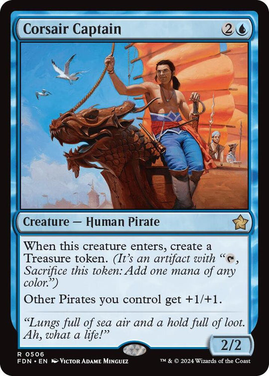 Image for Corsair Captain (506) - Magic: The Gathering