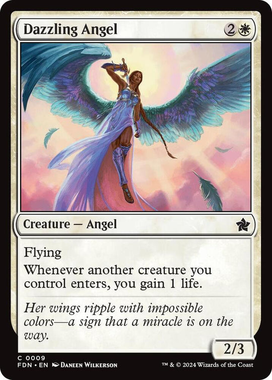 Image for Dazzling Angel (9) - Magic: The Gathering