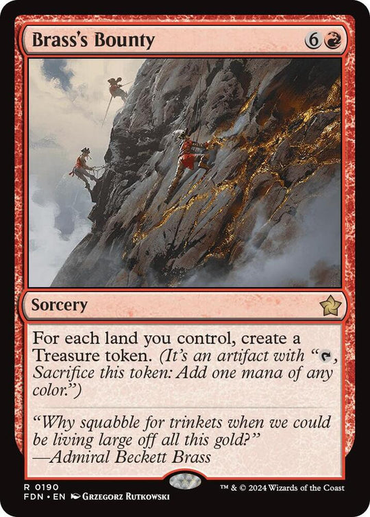 Image for Brass's Bounty (190) - Magic: The Gathering