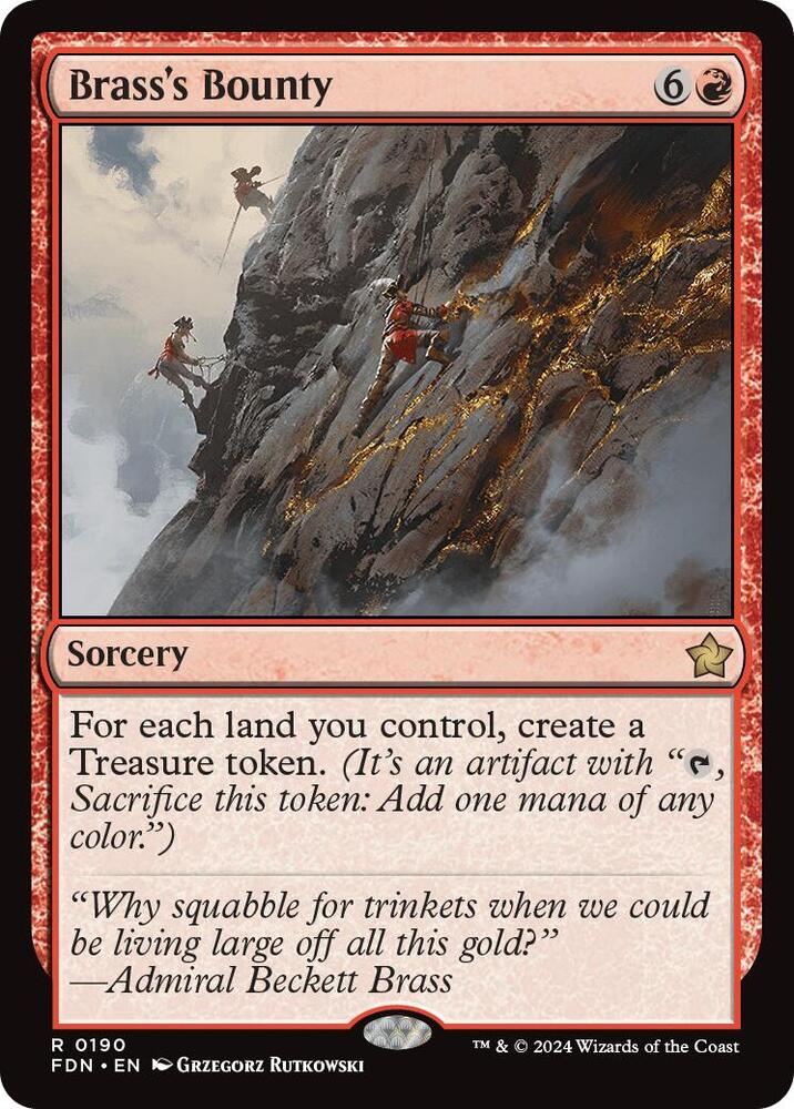 Image for Brass's Bounty (190) - Magic: The Gathering