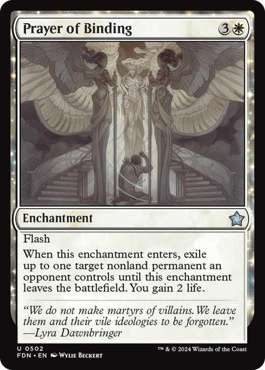 Image for Prayer of Binding (502) - Magic: The Gathering