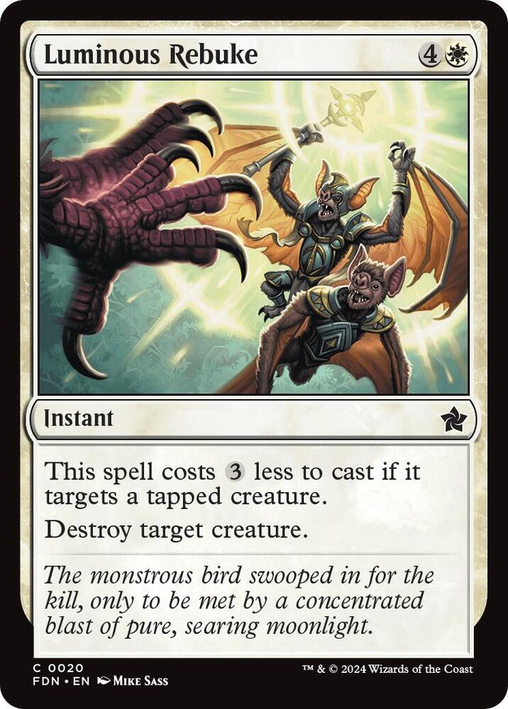 Luminous Rebuke (20)