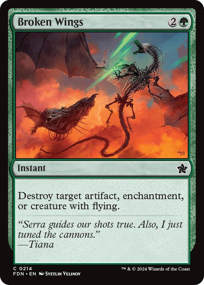 Image for Broken Wings (214) - Magic: The Gathering