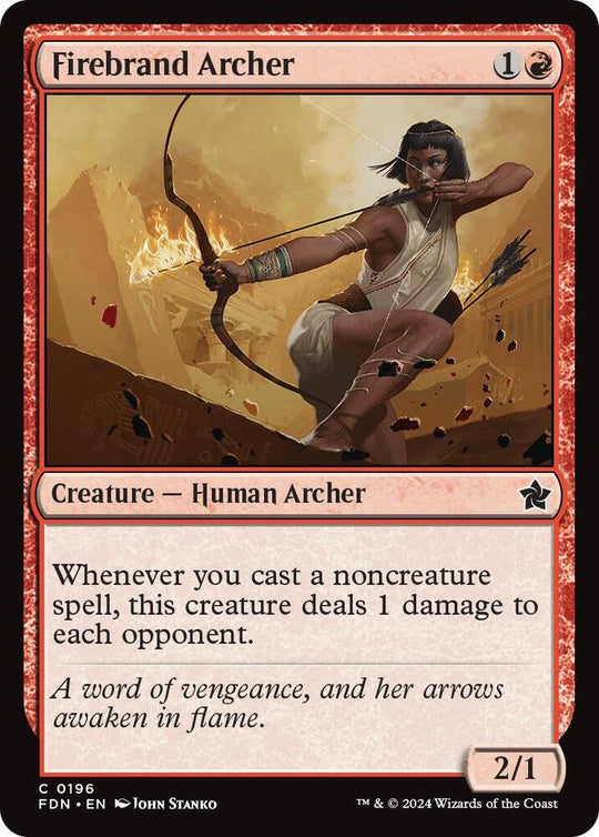 Image for Firebrand Archer (196) - Magic: The Gathering
