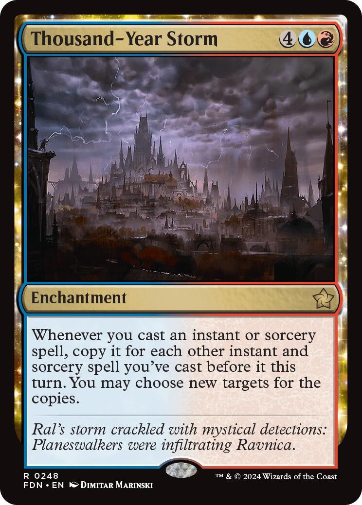 Image for Thousand-Year Storm (248) - Magic: The Gathering
