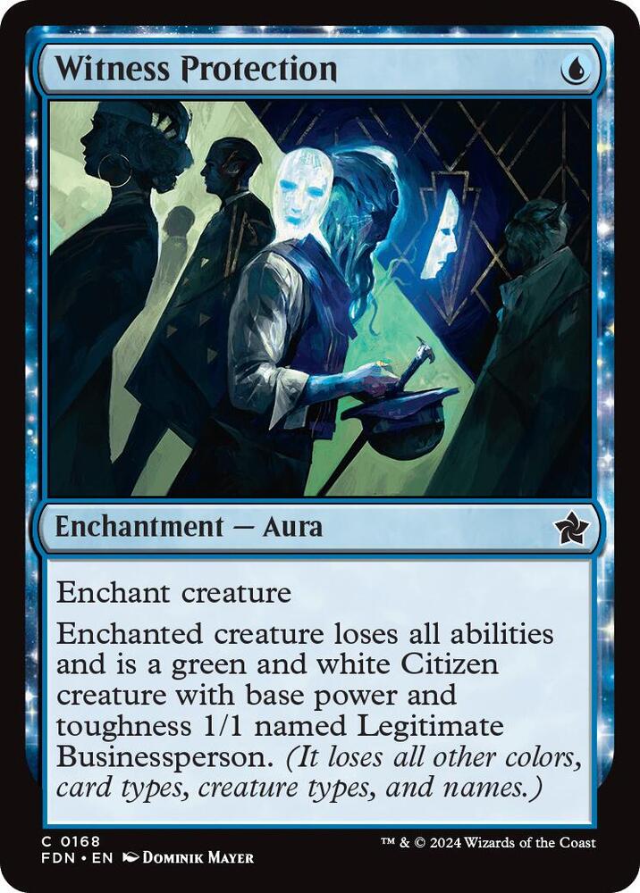 Image for Witness Protection (168) - Magic: The Gathering