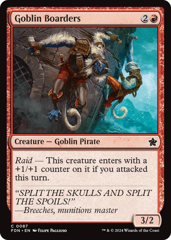 Image for Goblin Boarders (87) - Magic: The Gathering
