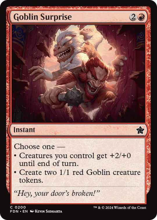 Image for Goblin Surprise (200) - Magic: The Gathering