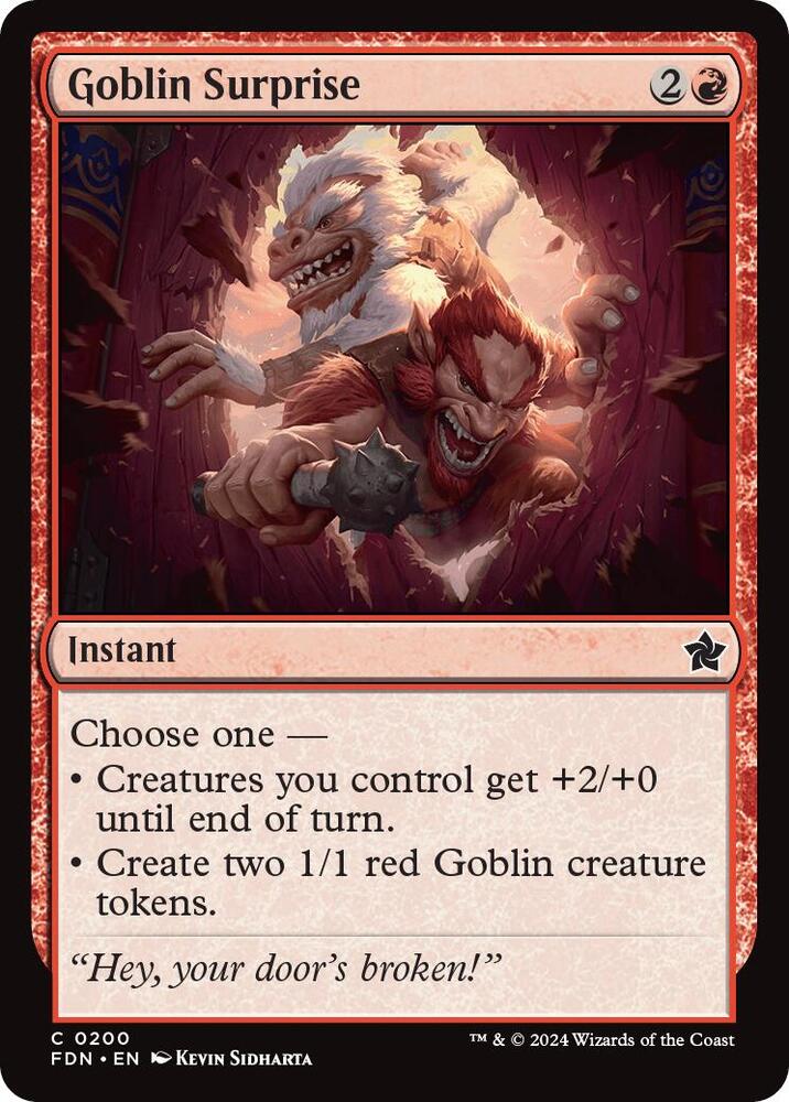 Image for Goblin Surprise (200) - Magic: The Gathering