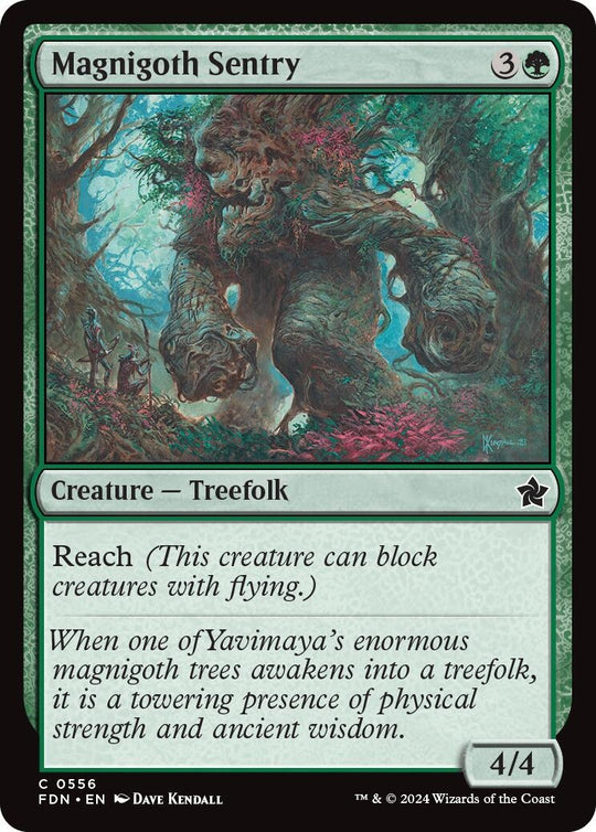 Image for Magnigoth Sentry (556) - Magic: The Gathering
