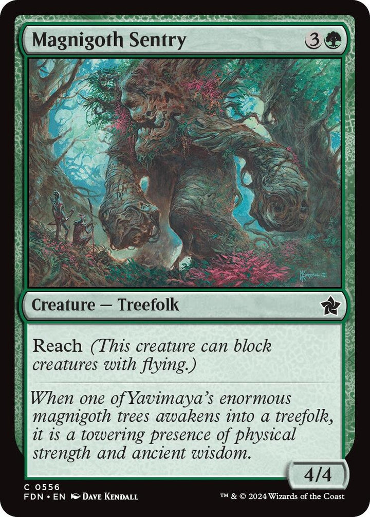 Image for Magnigoth Sentry (556) - Magic: The Gathering