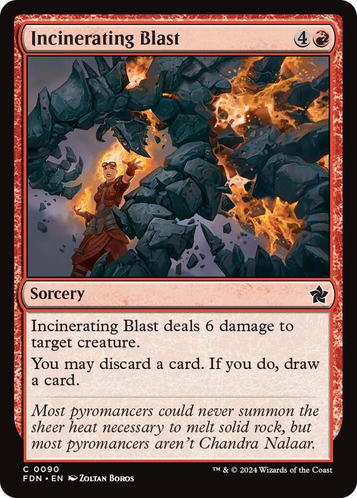 Incinerating Blast (90)