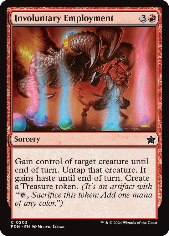 Image for Involuntary Employment (203) - Magic: The Gathering