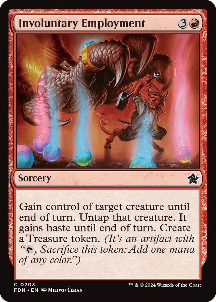Image for Involuntary Employment (203) - Magic: The Gathering