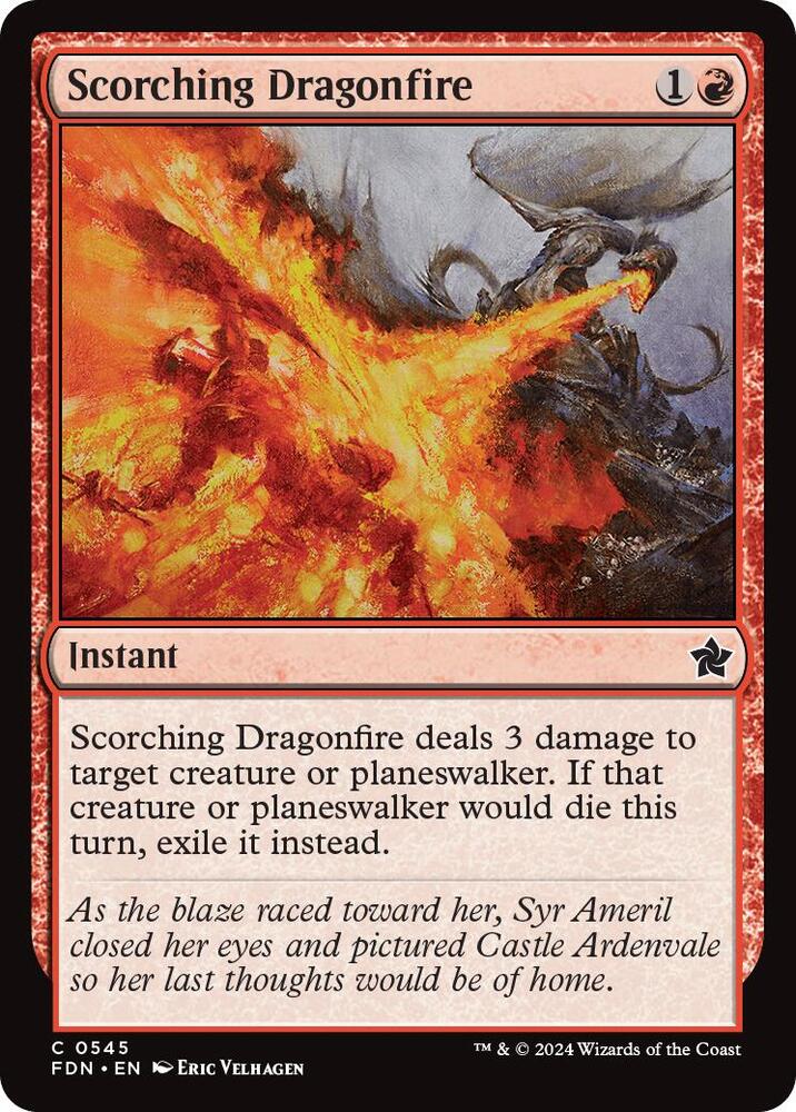 Scorching Dragonfire (545)
