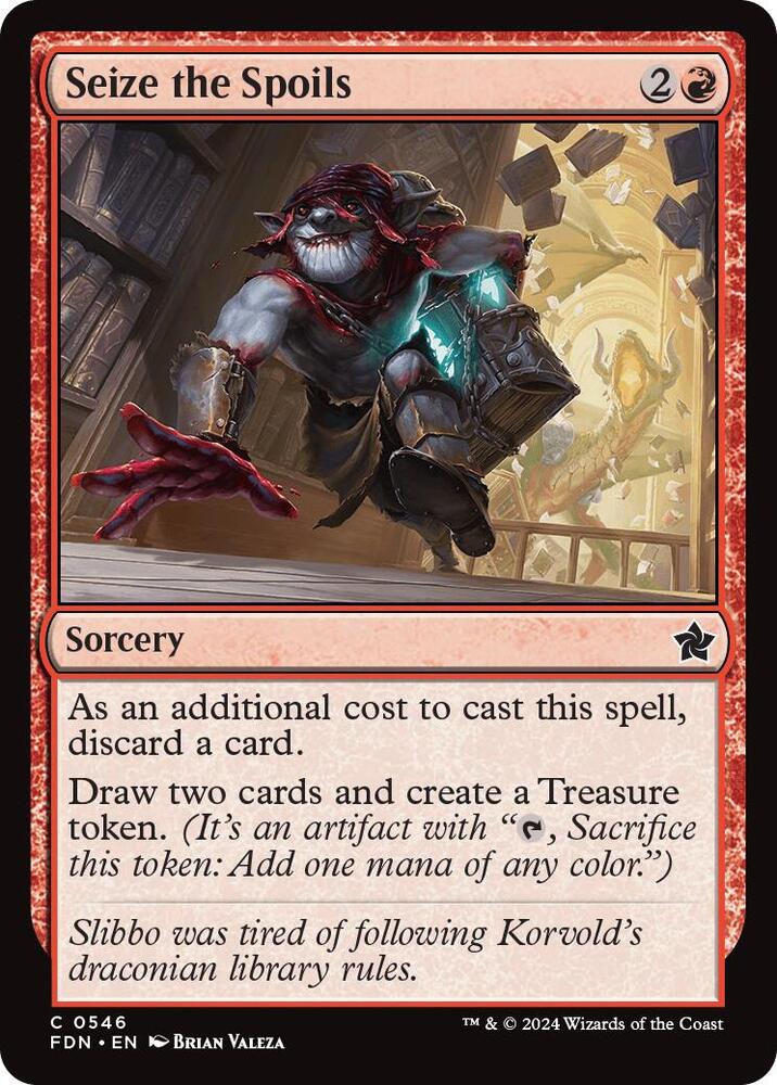 Image for Seize the Spoils (546) - Magic: The Gathering