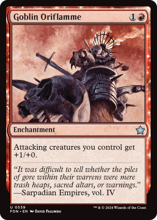 Image for Goblin Oriflamme (539) - Magic: The Gathering