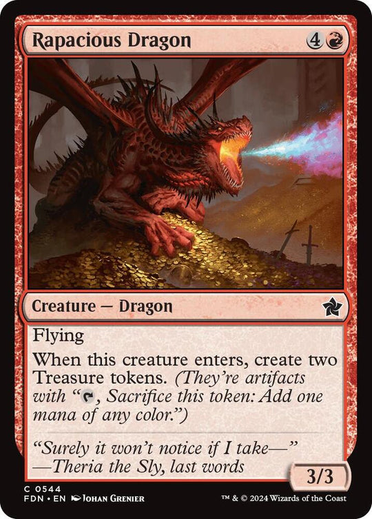 Image for Rapacious Dragon (544) - Magic: The Gathering
