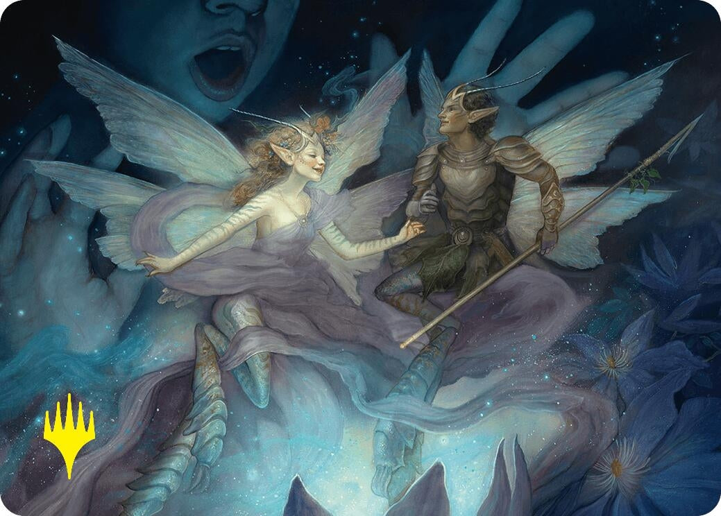 Image for Faebloom Trick Art Card (6/54) (Gold-Stamped Signature) (6) (ASFDN) - Magic: The Gathering