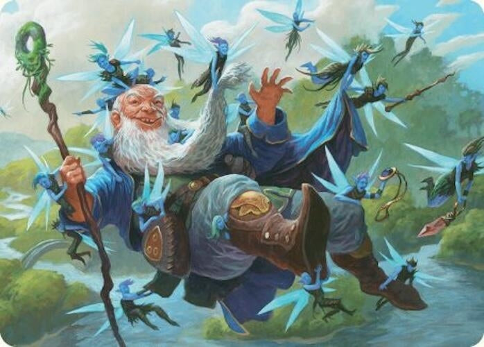 Image for Mischievous Mystic Art Card (7/54) (7) (ASFDN) - Magic: The Gathering