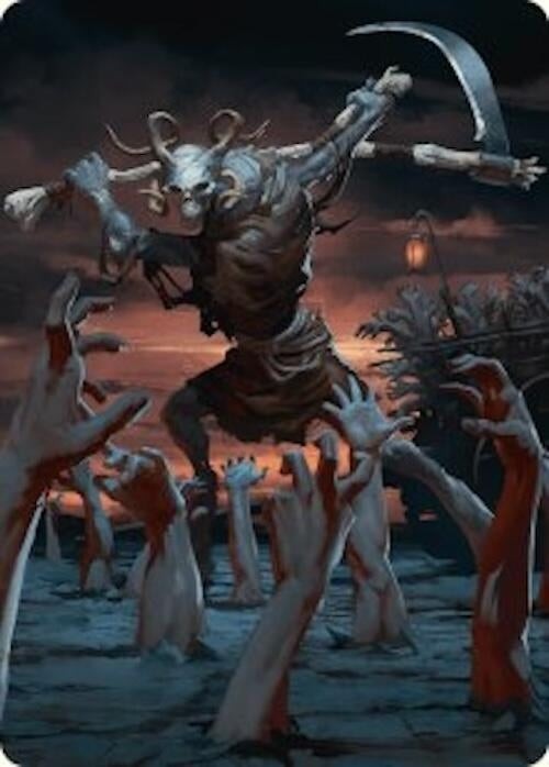 Image for Abyssal Harvester Art Card (34/54) (34) (ASFDN) - Magic: The Gathering