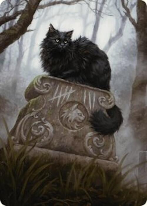 Image for Nine-Lives Familiar 2 Art Card (36/54) (36) (ASFDN) - Magic: The Gathering
