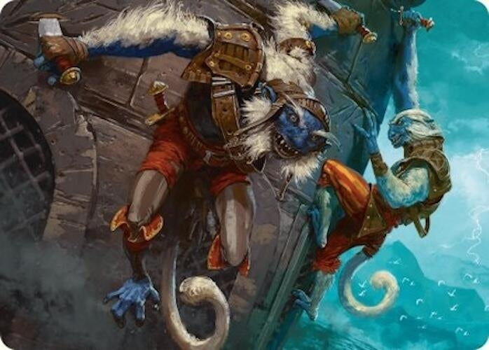 Image for Goblin Boarders Art Card (11/54) (11) (ASFDN) - Magic: The Gathering