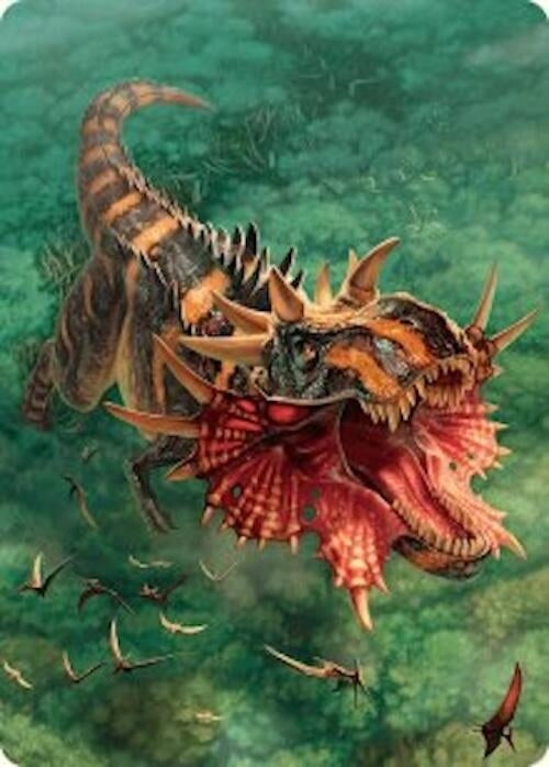 Image for Gigantosaurus Art Card (53/54) (53) (ASFDN) - Magic: The Gathering