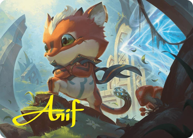 Image for Loot, Exuberant Explorer Art Card (12/54) (Gold-Stamped Signature) (12) - Magic: The Gathering