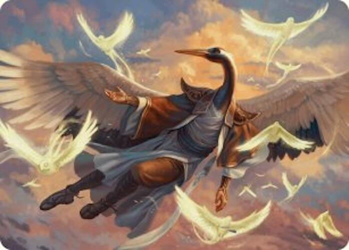 Image for Kykar, Zephyr Awakener Art Card (16/54) (16) - Magic: The Gathering