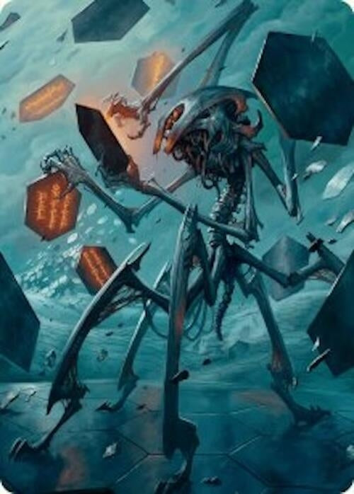 Image for Scrawling Crawler Art Card (50/54) (50) (ASFDN) - Magic: The Gathering