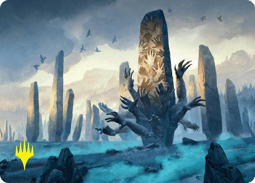 Image for Soulstone Sanctuary Art Card (19/54) (Gold-Stamped Signature) (19) (ASFDN) - Magic: The Gathering